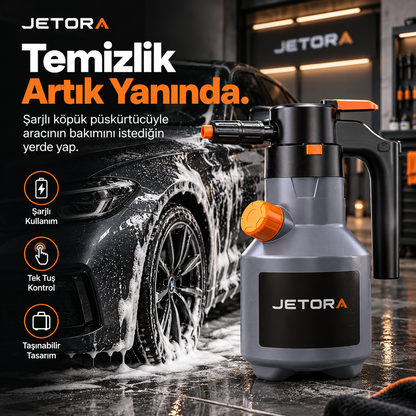 Jetora 2L Yüksek Basınçlı Şarjlı Köpük Makinası